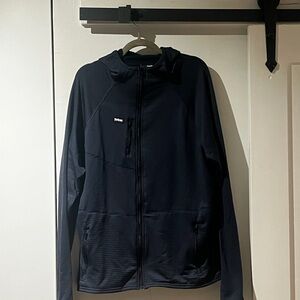 Teton Gravity Research TGR Full Zip midlayer hoodie - XL Navy Blue